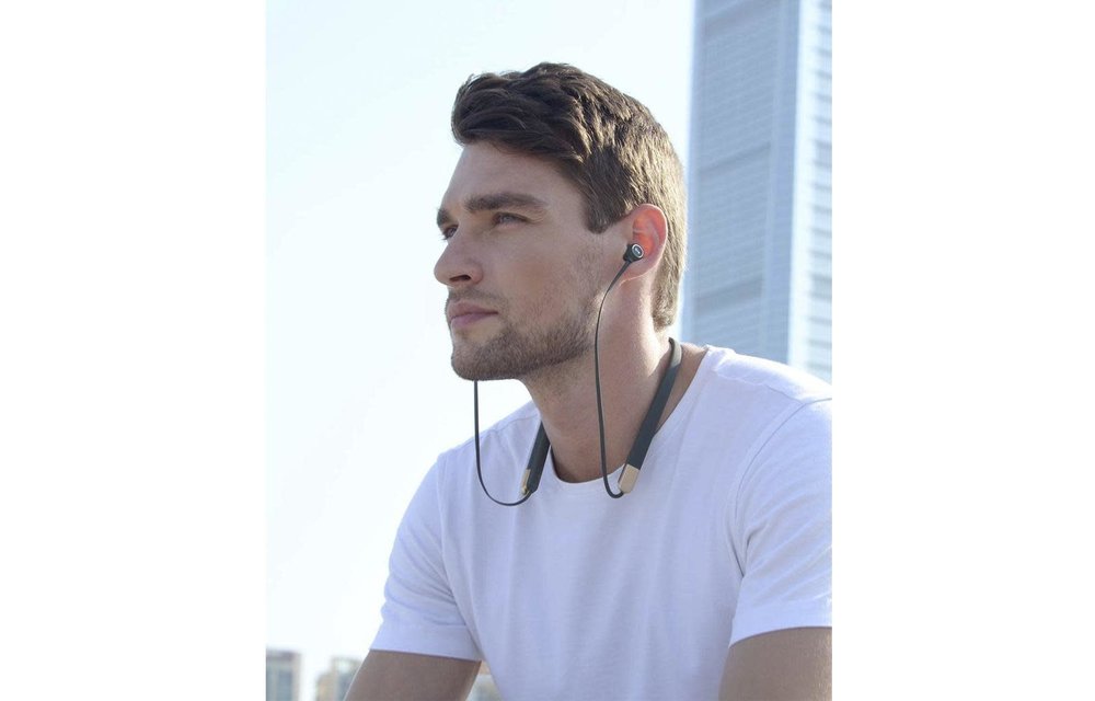 Aukey Neckband Wireless Headphones Bluetooth EP-B33 Key Series- Grey