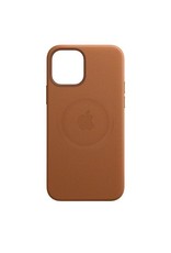 Apple Apple iPhone 12 Mini Leather Case with MagSafe -Saddie Brown