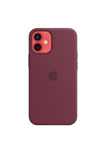 Apple Apple iPhone 12 Mini Silicone Case with MagSafe - Plum