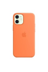 Apple Apple iPhone 12 Mini Silicone Case with MagSafe - Kumquat