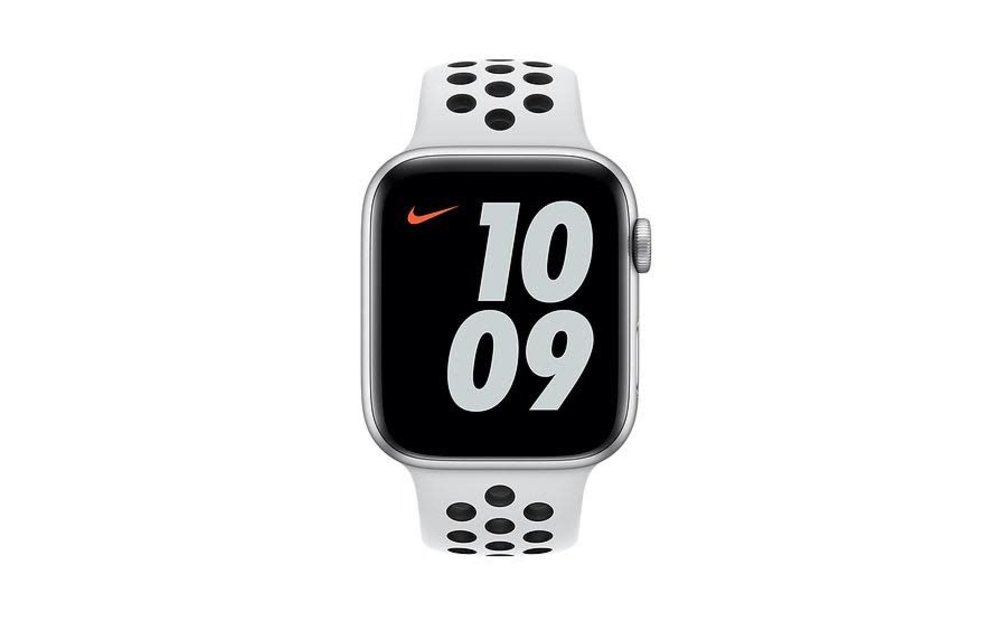 Apple Watch Nike Sport Band Regular 42/44/45mm - Pure Platinum/Black