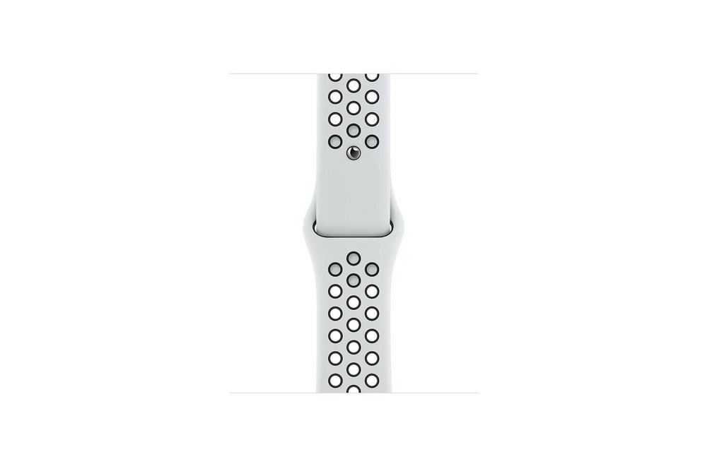 Apple Watch Nike Sport Band Regular 38/40/41mm - Pure Platinum/Black