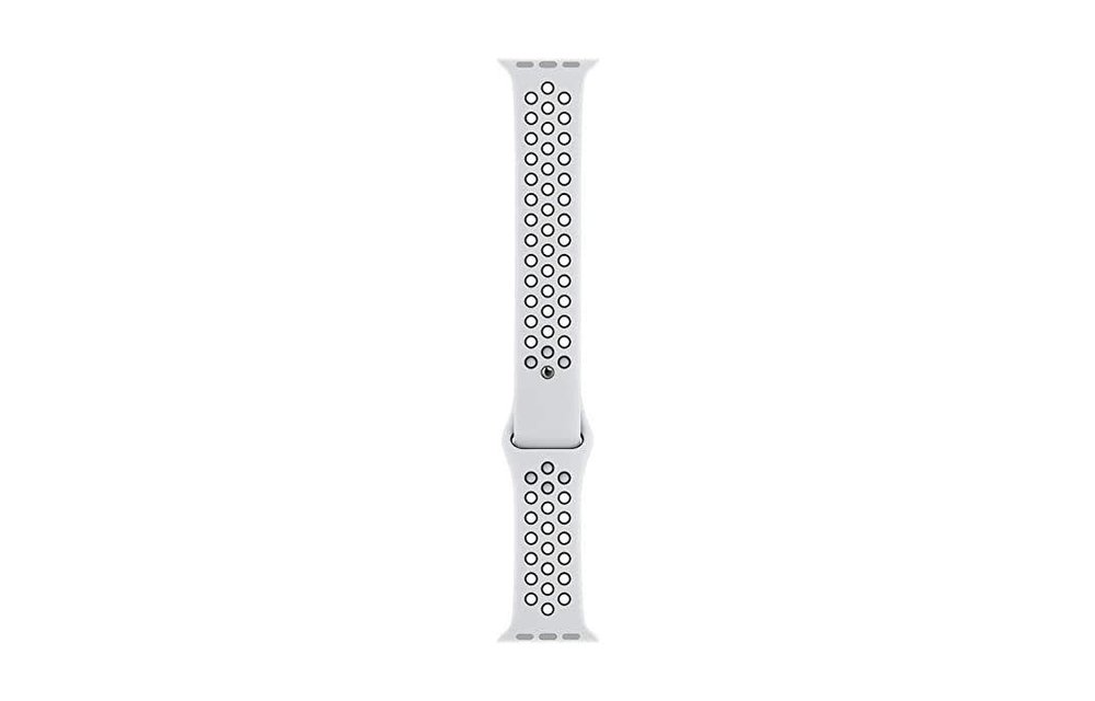 Apple Watch Nike Sport Band Regular 38/40/41mm - Pure Platinum/Black