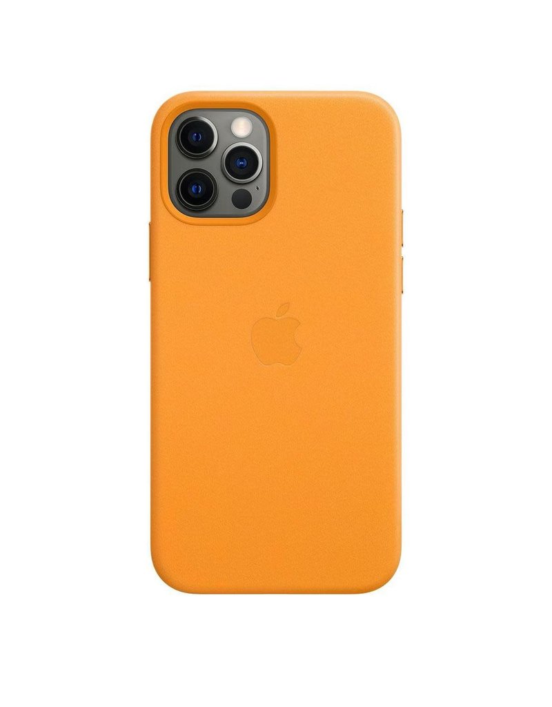 Apple Apple iPhone 12 | 12 Pro  Leather Case with MagSafe  - California Poppy