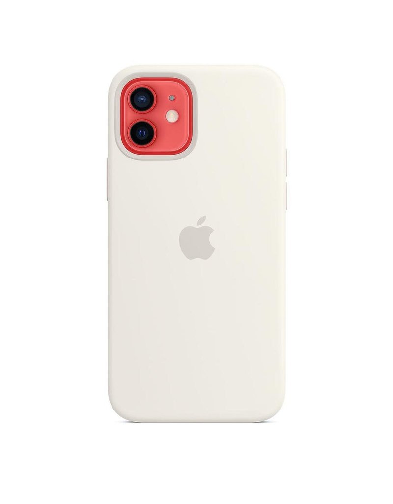 Apple Apple iPhone 12 | 12 Pro Silicone Case with MagSafe - White