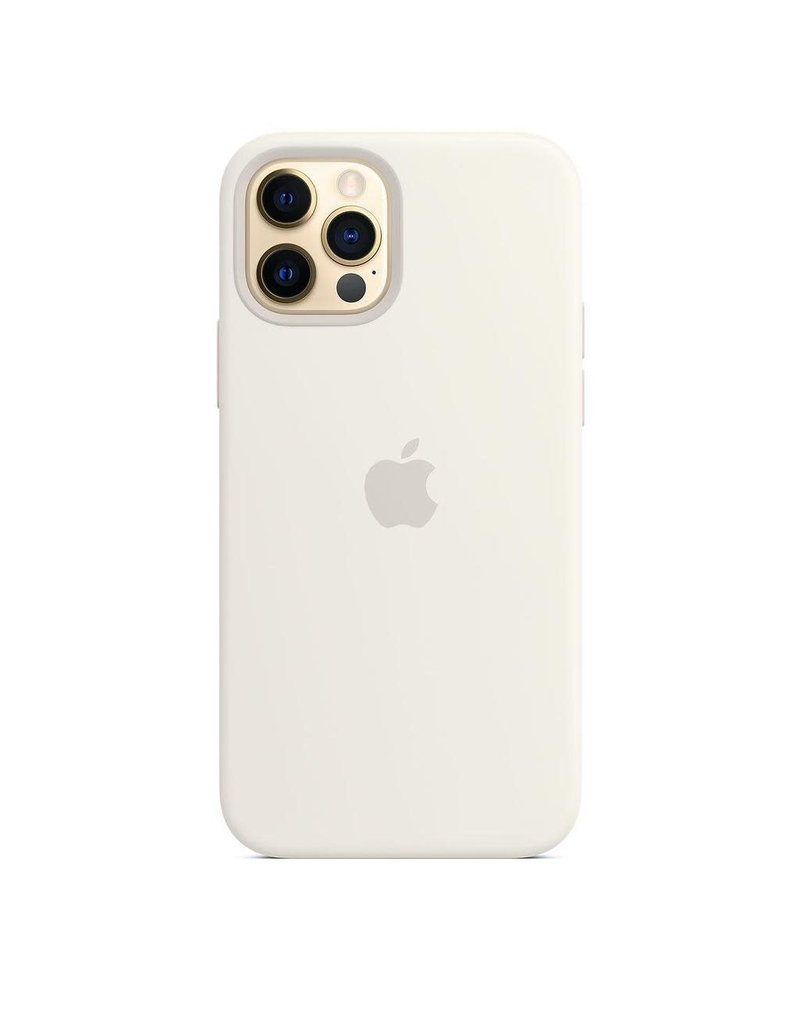 Apple Apple iPhone 12 | 12 Pro Silicone Case with MagSafe - White
