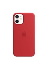 Apple Apple iPhone 12 Mini Silicone Case with MagSafe - (Product) Red