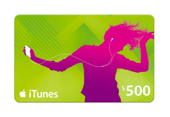 iTunes Gift Card $500 USA