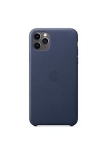 Apple Apple iPhone 11 Pro Max Leather Case - Midnight Blue