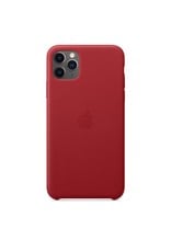 Apple Apple iPhone 11 Pro Max Leather Case - Red