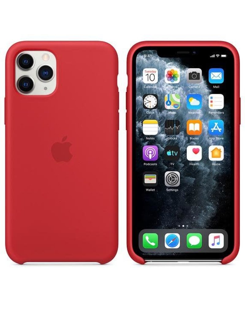 Apple Apple iPhone 11 Pro Silicone Case - Red