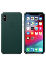 Apple Apple iPhone Xs Leather Case - Forest Green