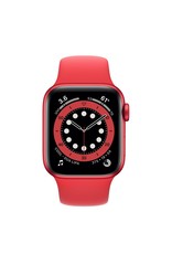 Apple Apple Watch Series 6 GPS, 40mm Aluminum Case with Product Red Sport Band - Product Red