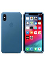 Apple Apple iPhone Xs Leather Case - Cape Cod Blue