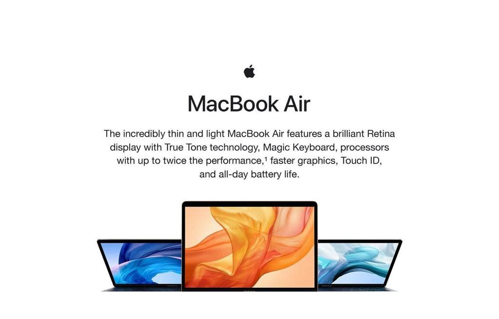 Apple MacBook Air 13”, 8GB, 512GB - Silver