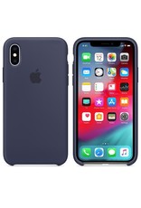 Apple Apple iPhone X Silicone Case - Midnight Blue