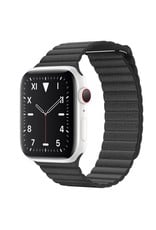 Apple Apple Watch Leather Loop Band Medium 42/44/45mm - Black