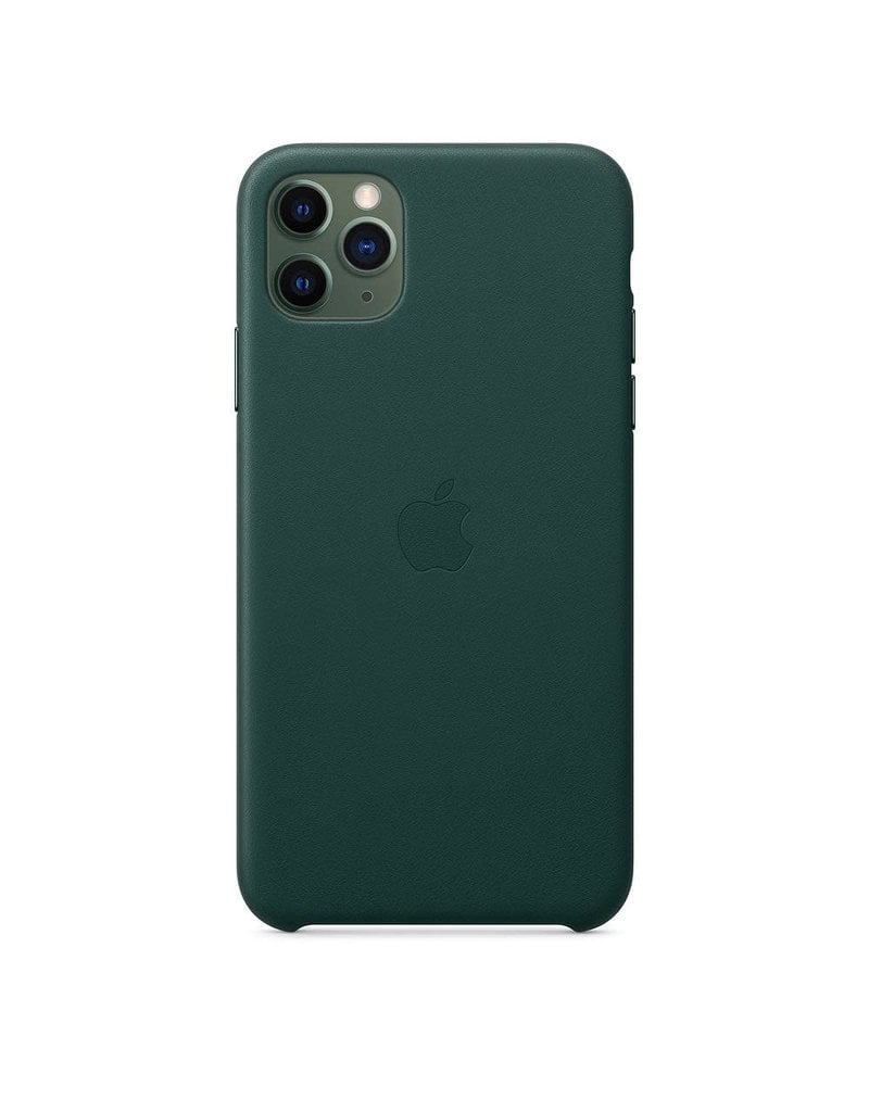Apple Apple iPhone 11 Pro Max Leather Case - Forest Green