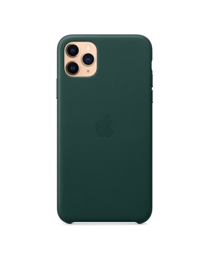 Apple Apple iPhone 11 Pro Max Leather Case - Forest Green
