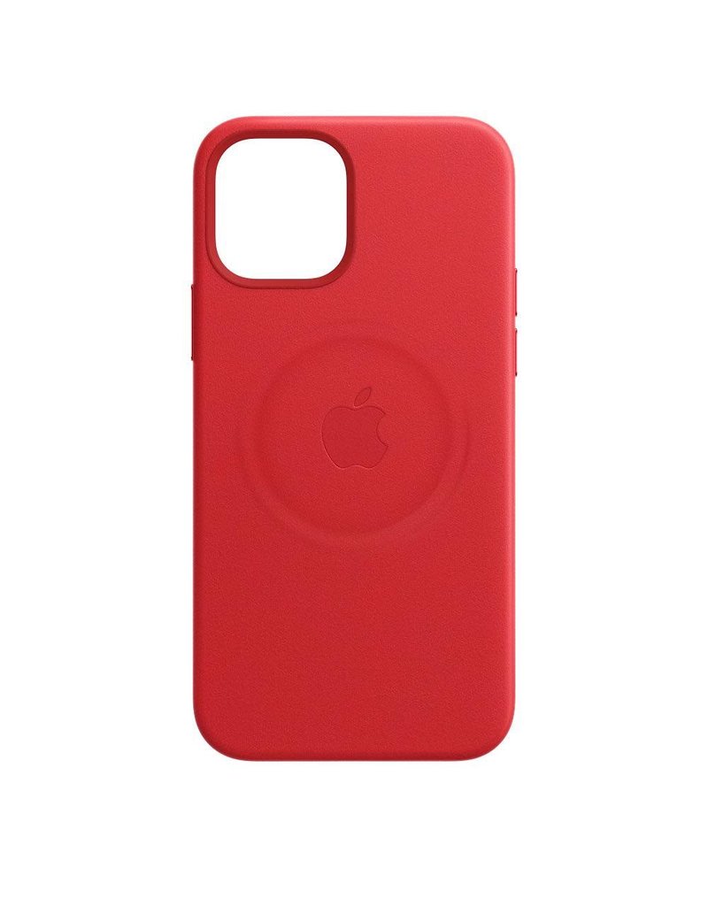 Apple Apple iPhone 12 Pro Max Leather Case with MagSafe - (Product) Red