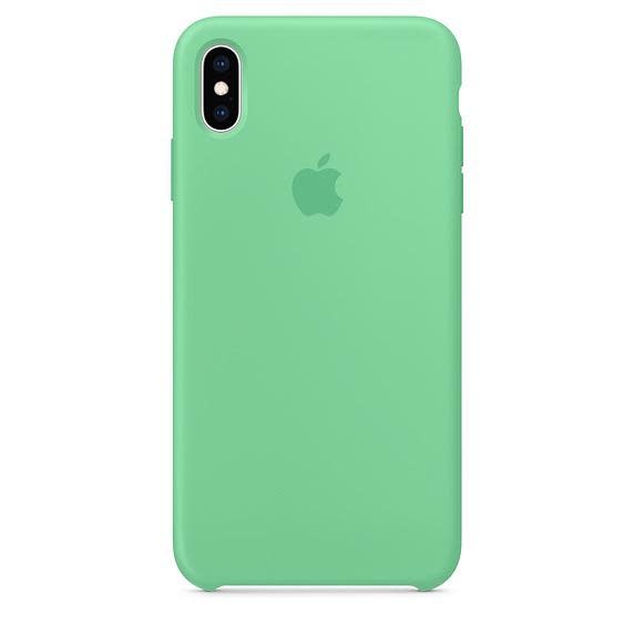 Apple iPhone Xs Max Silicone Case - Spearmint