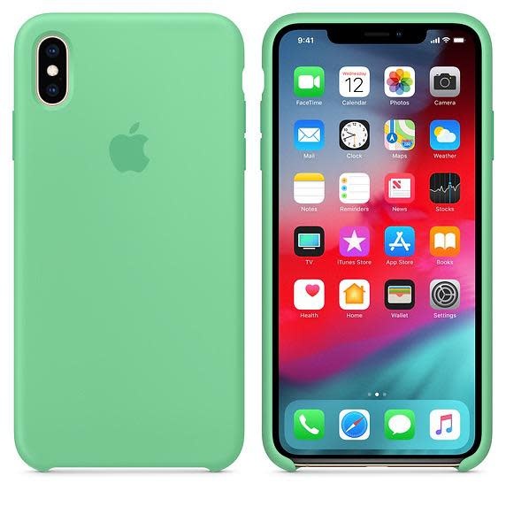 Apple iPhone Xs Max Silicone Case - Spearmint