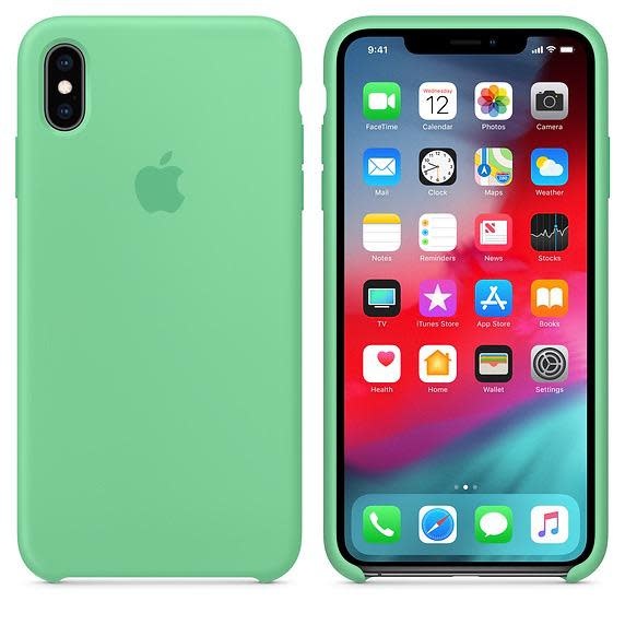 Apple iPhone Xs Max Silicone Case - Spearmint