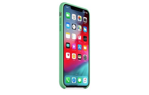 Apple iPhone Xs Max Silicone Case - Spearmint