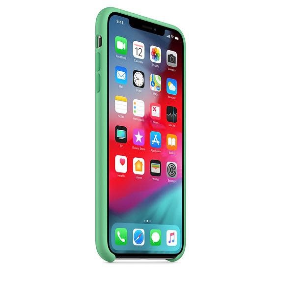 Apple iPhone Xs Max Silicone Case - Spearmint