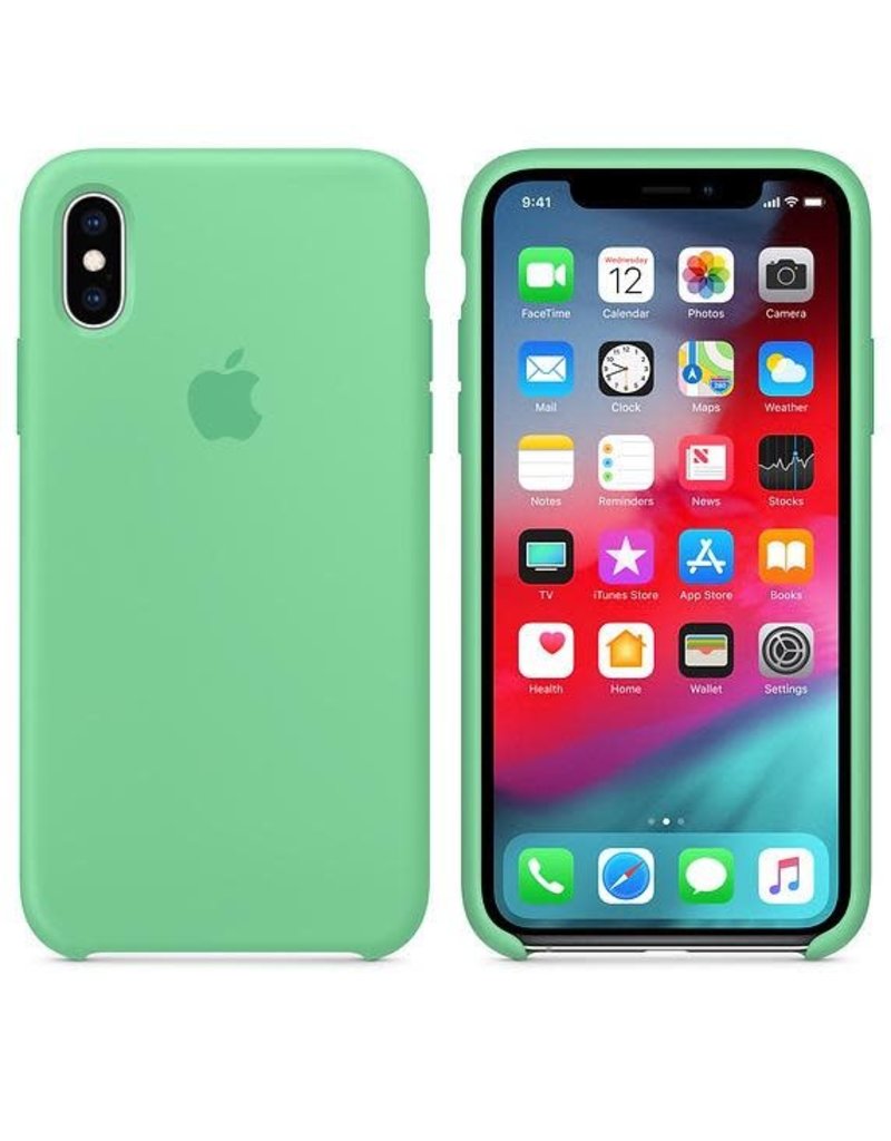 Apple Apple iPhone Xs Silicone Case - Spearmint