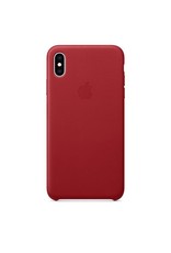 Apple Apple iPhone Xs Max Leather Case - Red