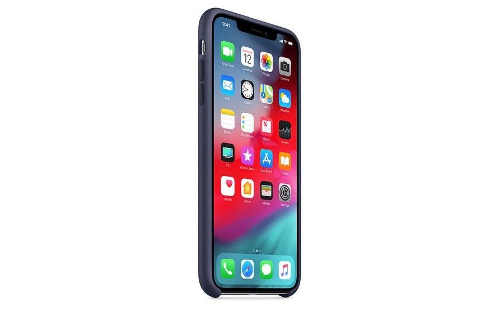 Apple iPhone Xs Max Silicone Case - Midnight Blue