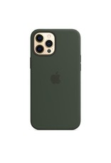 Apple Apple iPhone 12 Pro Max Silicone Case with MagSafe - Cyprus Green