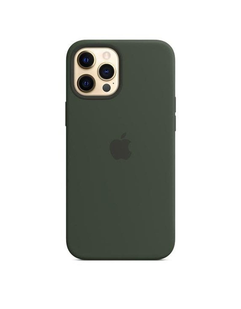 Apple Apple iPhone 12 Pro Max Silicone Case with MagSafe - Cyprus Green
