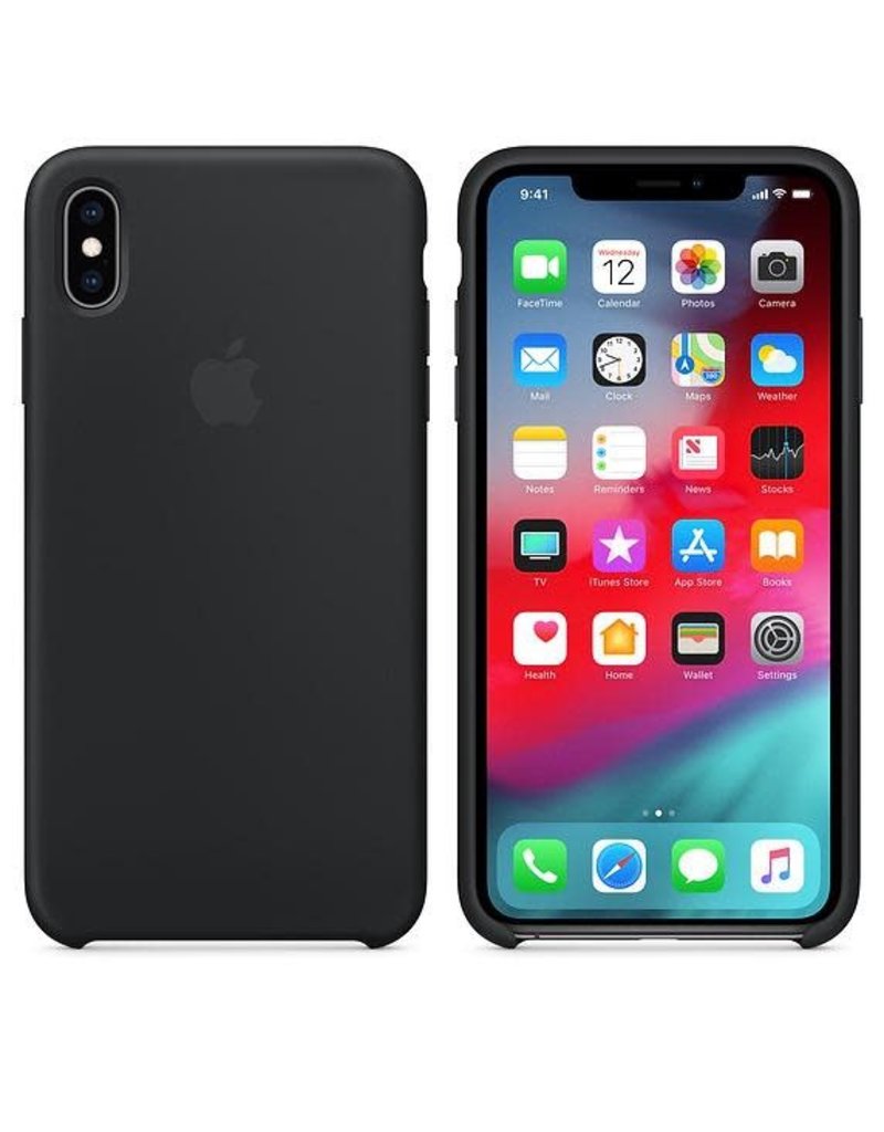 Apple Apple iPhone Xs Max Silicone Case - Black