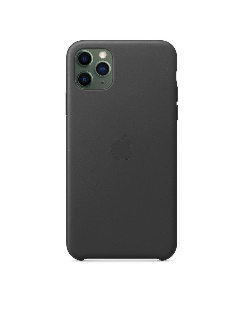 Apple Apple iPhone 11 Pro Max Leather Case - Black