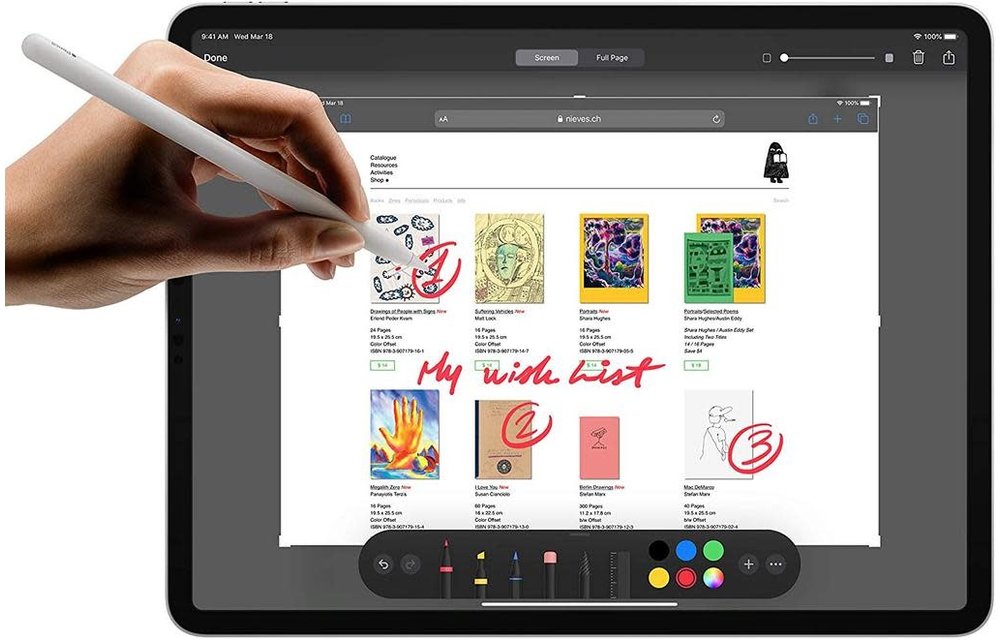 Apple iPad Pro 12.9-inch Wi-Fi+Cellular 4th-Gen 1TB - Space Gray