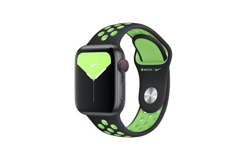 Apple Watch Nike Sport Band Regular 38/40/41/42mm - Black/Lime