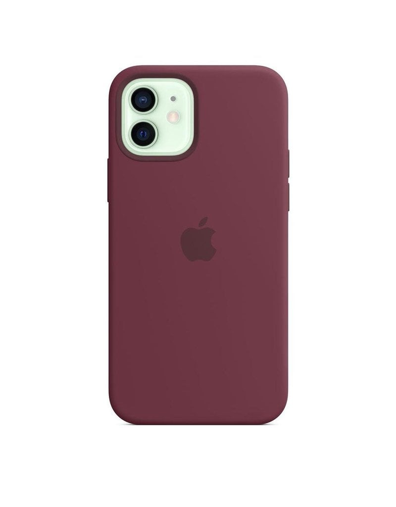 Apple Apple iPhone 12 | 12 Pro Silicone Case with MagSafe - Plum