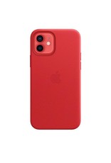 Apple Apple iPhone 12 | 12 Pro  Leather Case with MagSafe - (Product) Red