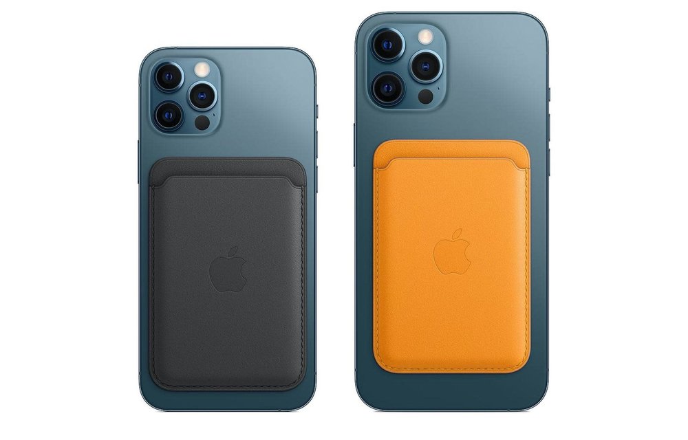 Apple iPhone Leather Wallet with MagSafe - Baltic Blue