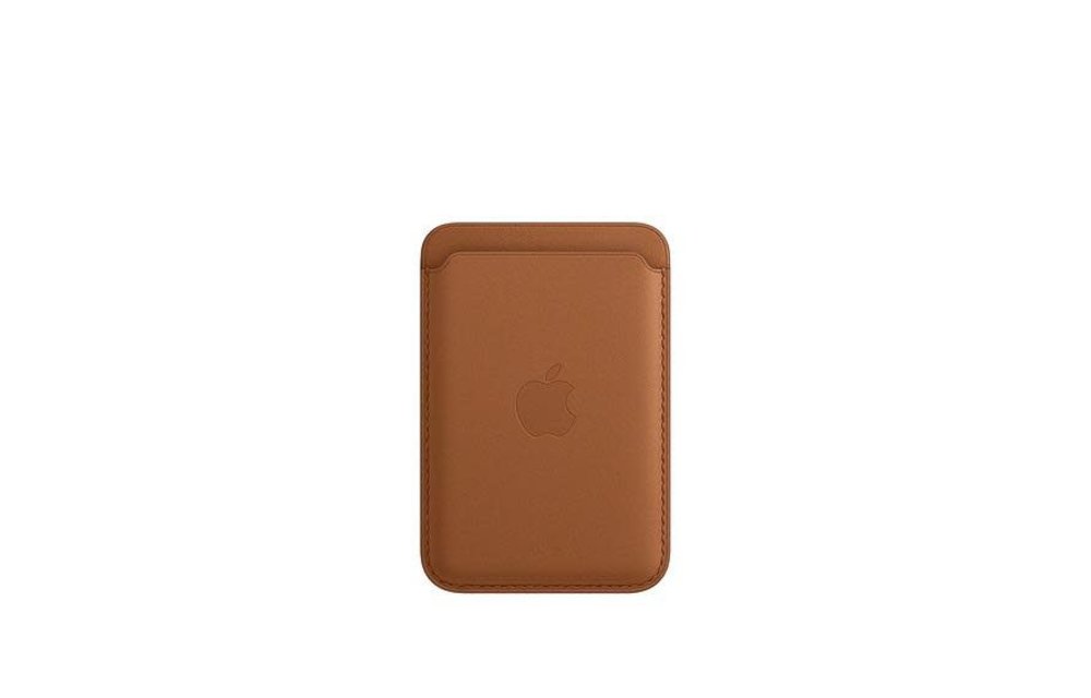 Apple iPhone Leather Wallet with MagSafe - Saddle Brown