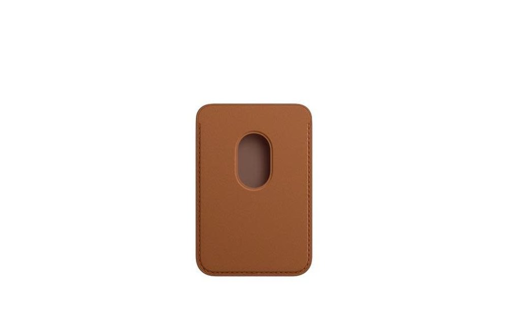 Apple iPhone Leather Wallet with MagSafe - Saddle Brown