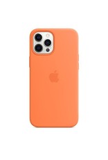 Apple Apple iPhone 12 Pro Max Silicone Case with MagSafe - Kumquat