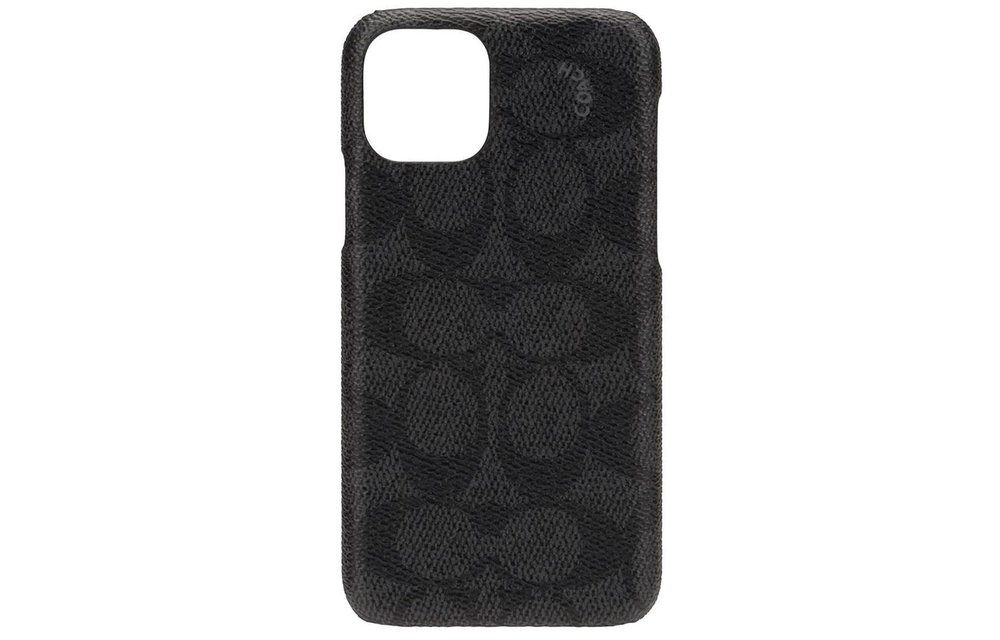 Coach Slim Wrap Case for Apple iPhone 11 Pro Max - Signature C Black