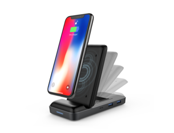 HyperDrive++ With 7.5W Wireless Charger USB-C Hub for MackBook