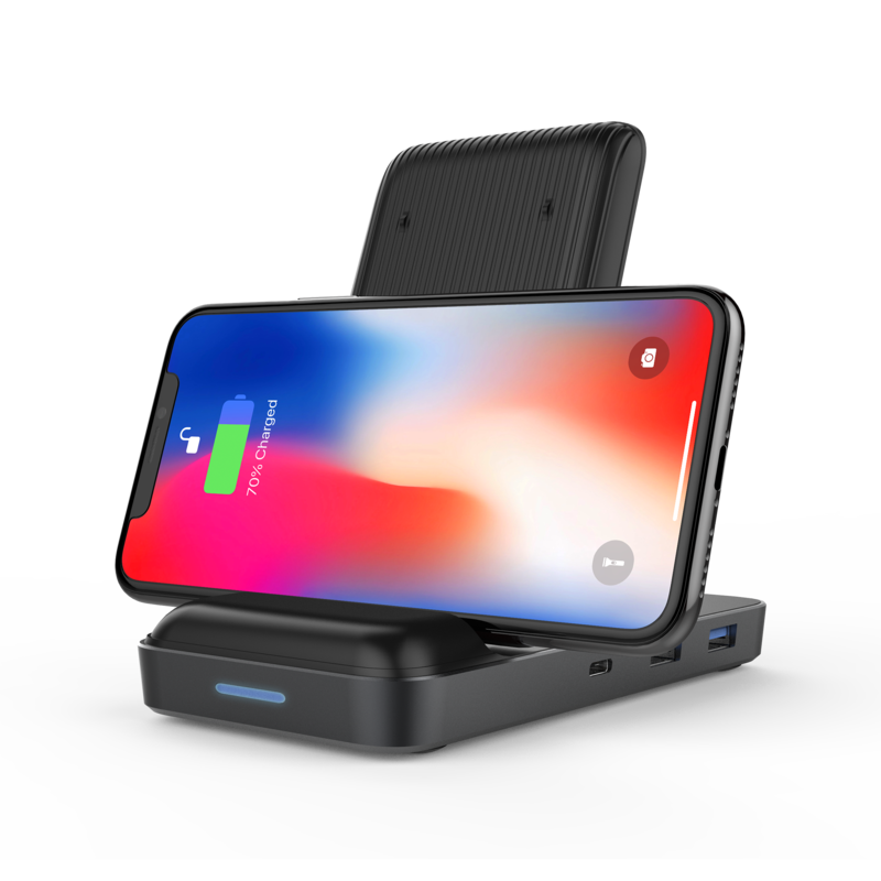 HyperDrive++ With 7.5W Wireless Charger USB-C Hub for MackBook