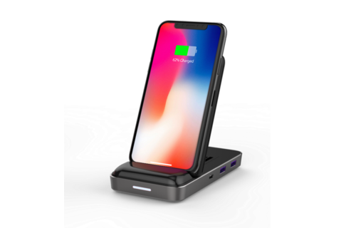 HyperDrive++ With 7.5W Wireless Charger USB-C Hub for MackBook