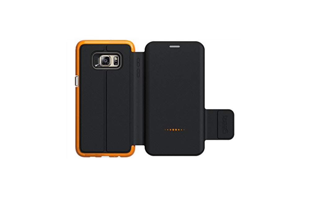 Gear4 Oxford With D30 Protection Book Case for Samsung S6 Edge+ - Black