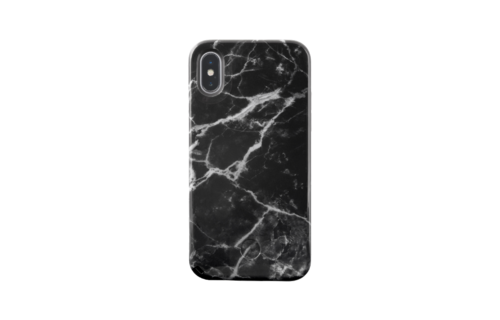 LuMee Selfie Light Case for Phone X/Xs - Black Marble